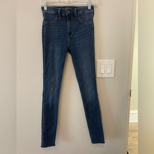 Abercrombie skinny high rise jeggings